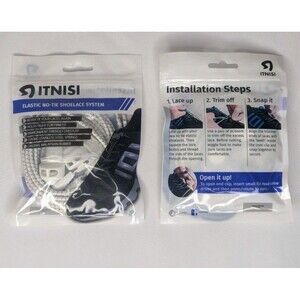Itnisi Elastic No Tie Shoelace - White